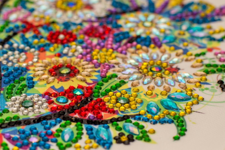 La broderie de diamant pour décorer vos murs - Vues migratoires